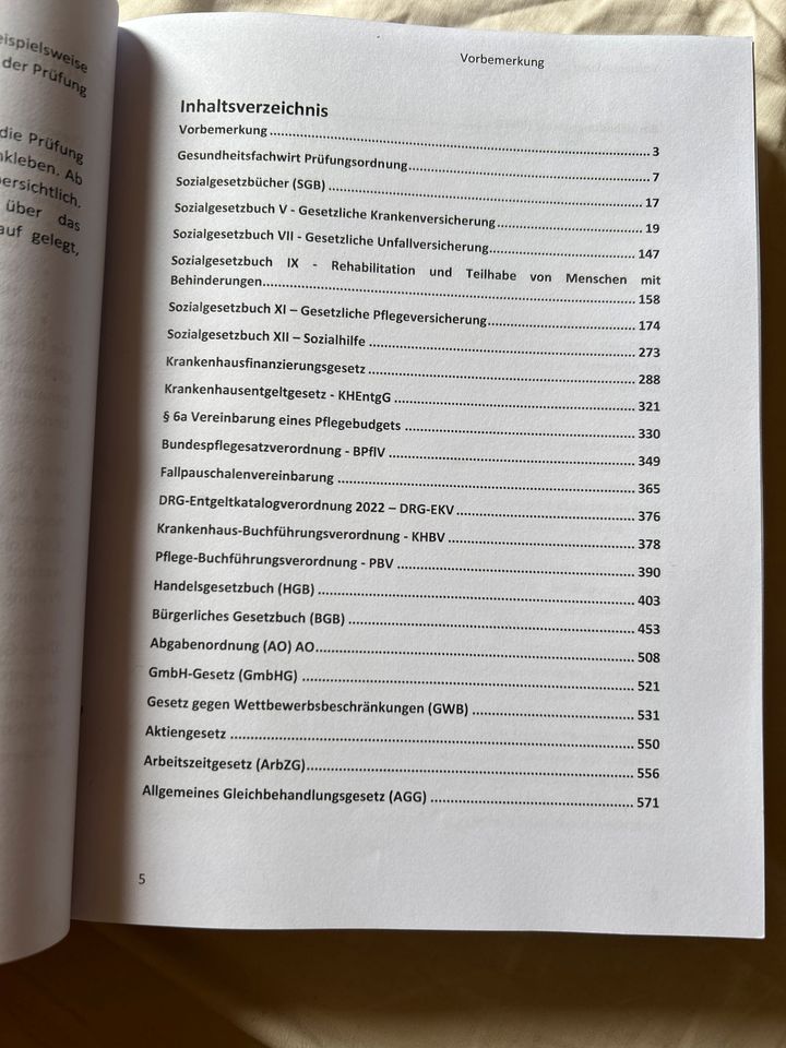 Gesetzessammlung Fachwirt im Gesundheitswesen & Sozialwesen 2022 in Mainz