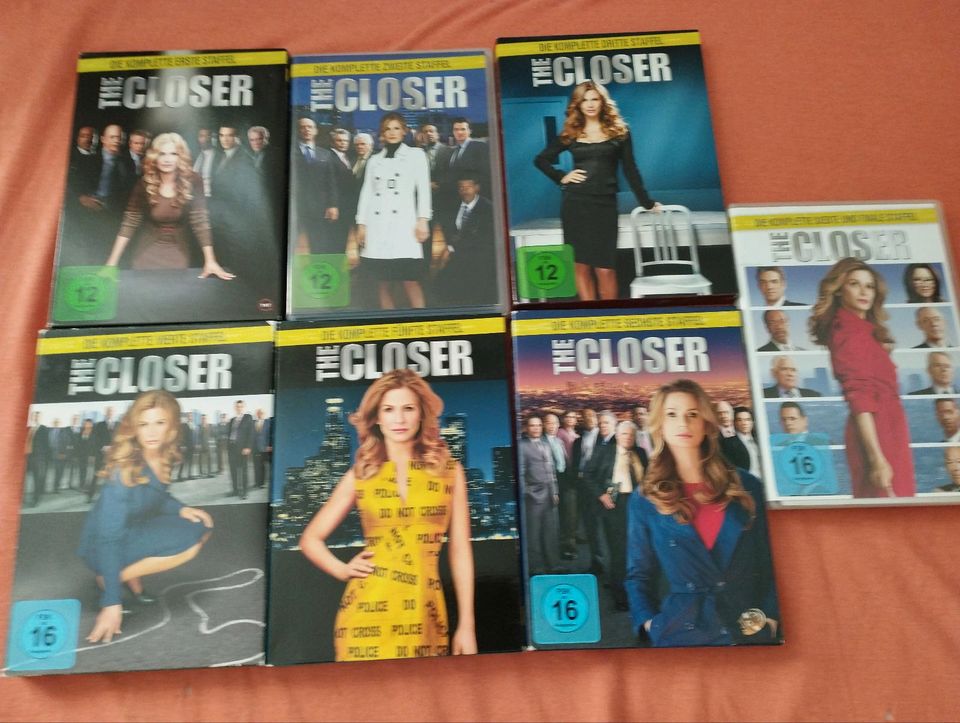 The Closer Staffel 1 bis 7 komplett DVDs in Lübeck