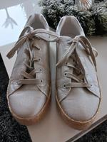 Sneaker, beige/silber Nordrhein-Westfalen - Werne Vorschau