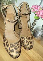 Schuhe H&M Gr. 37 6 Plateau Sexy High Heel Leopard Leo Wildleder Bayern - Fürth Vorschau