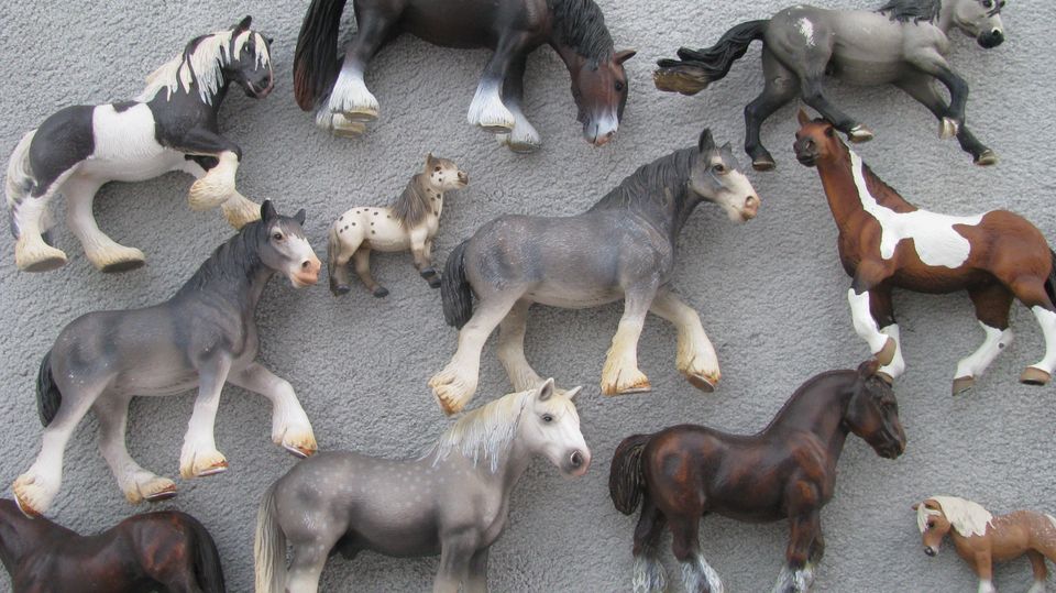 15 Schleich + andere Firmen / Pferde Set in Efringen-Kirchen