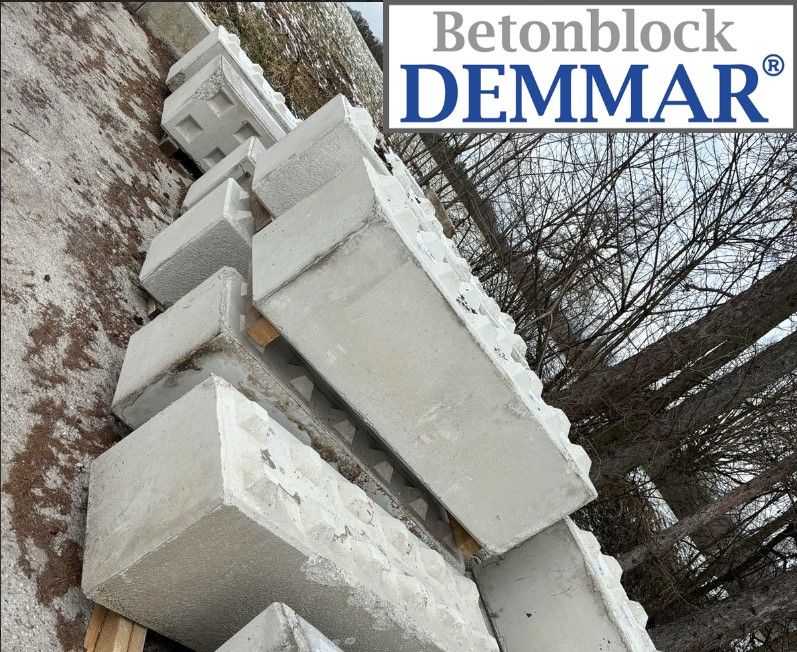 Betonlego Betonsteine Stapelsteine Betonblöcke gebraucht 2.Wahl in München