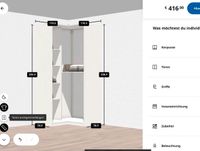 Ikea Pax Eckschrank (weiß) - 236 cm Höhe Niedersachsen - Hildesheim Vorschau