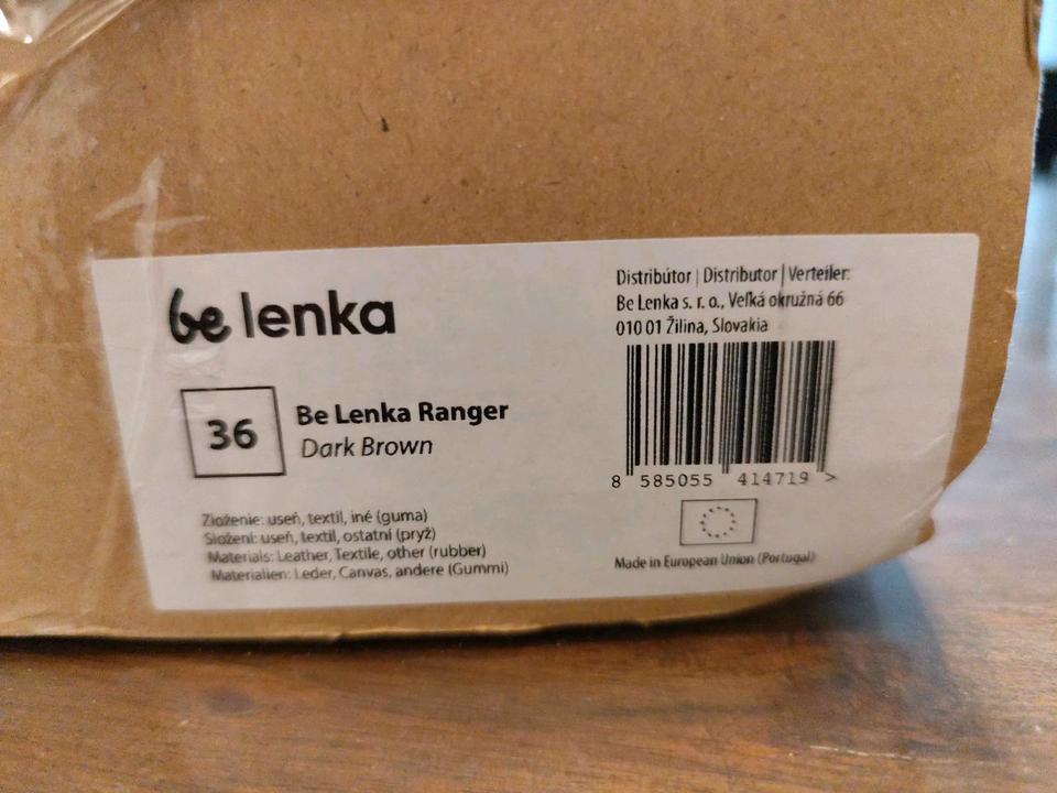 Be Lenka Ranger gr. 36  Winter Barfußschuhe NEU OVP Damen Kinder in Templin