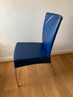 Esszimmer-Stühle, 7 Stück, blaues Leder Rheinland-Pfalz - Königsfeld (Eifel) Vorschau