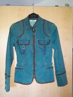 Biba Steempunk Anime Manga Cosplay Military Jacke Jacket Petrol Hessen - Heuchelheim Vorschau