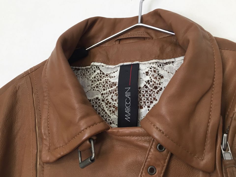 Lederjacke *Marc Cain Vintage* 38 40 braun - TOP in München