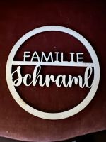 Familienschild Haustüre Geschenk Bayern - Neustadt a. d. Waldnaab Vorschau