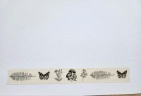 Washi Tape Sample Vintage Garten Pilze Schmetterlinge Farn Baden-Württemberg - Spraitbach Vorschau