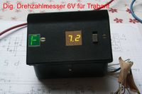 Dig. Drehzahlmesser 6V für Trabant , DDR IFA VEB rft Brandenburg - Hoppegarten Vorschau