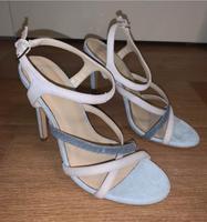 Getragene High Heels / Sandaletten in Blau Köln - Zollstock Vorschau