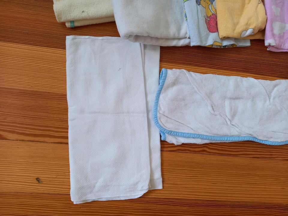 ❤️ MOLTONTÜCHER SET WICKELAUFLAGEN STOFFWINDEL EINLAGEN LAPPEN in Rastatt