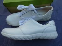 WALDLÄUFER * SNEAKER - SCHNÜRSCHUHE * LEDER * 8,5 / 42,5 *WEISS * Nordrhein-Westfalen - Bergisch Gladbach Vorschau