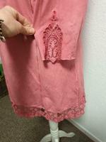 TREDY ♡ Shirt koralle Spitze 40 lachs Oberteil Romantik Lagenlook Rheinland-Pfalz - Mainz Vorschau