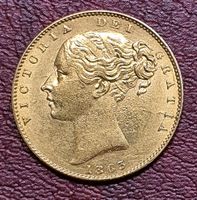 Großbritannien 1863 Sovereign Königin Victoria Goldmünze Berlin - Charlottenburg Vorschau