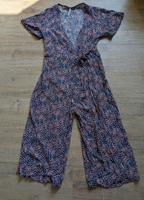 PEPE JEANS Hosenrock Jumpsuit geblümt Viskose L 40 blau rot Niedersachsen - Osnabrück Vorschau