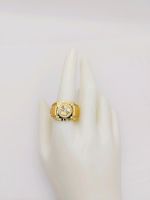 Ring/ Zirkonia/ Rolex Stil/ Gold 916/ 22 K/ Gr. 64 Kreis Pinneberg - Quickborn Vorschau