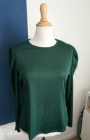 Neu: Damen Shirt T-Shirt langarm grün mit Puffärmel L  42/44 Hessen - Haiger Vorschau