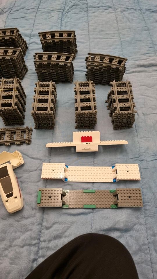 Lego RC Zug Konvolut Sammlung Train Lok 8866 53400 53401 in Nußloch