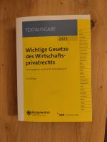 Wichtige Gesetze des Wirtschaftsprivatrechts 2023 Bayern - Kempten Vorschau