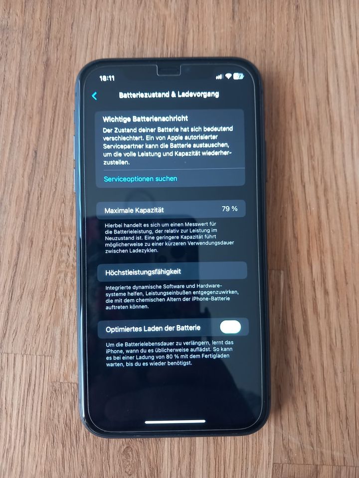 iPhone 11 64GB Schwarz in Osnabrück
