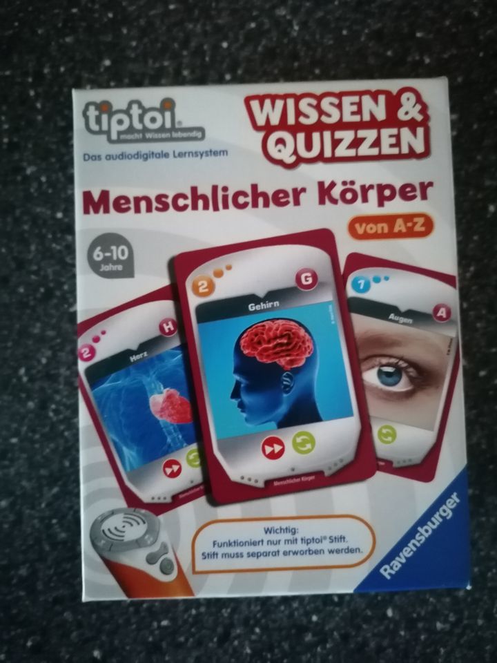 Tiptoi Wissen & Quizzen Neu! in Bad Arolsen