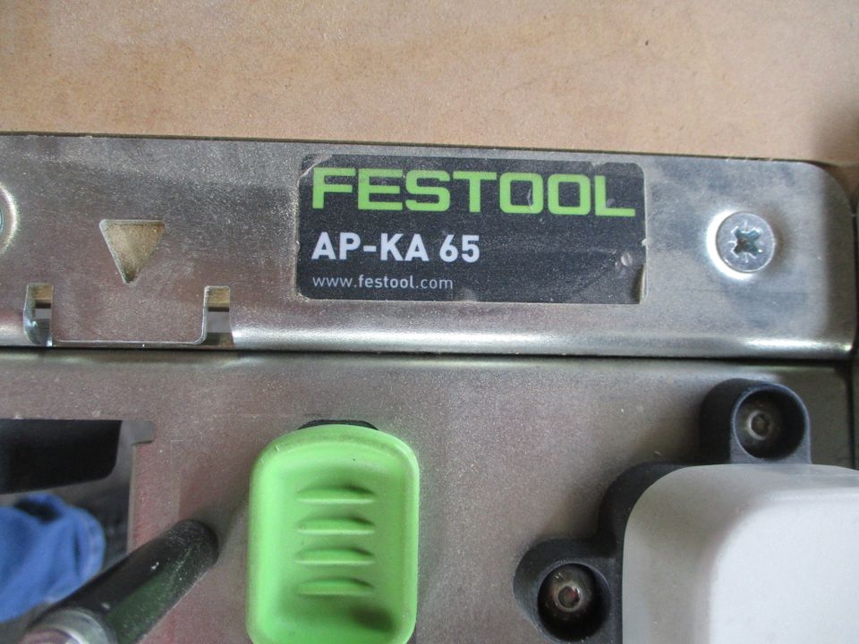 GJL205: 1 Kantenanleimer Set FESTOOL AP-KA 65 Tisch MFT/3 Conturo in Plauen