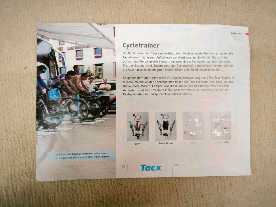 Fahrrad/Rennrad Bottecchia inklusive Cycletrainer Tacx in Leimen