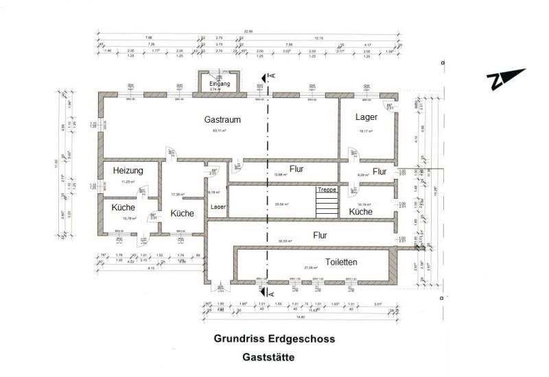 Wohn- und Geschäfthaus direkt an der B4 in Bad Langensalza