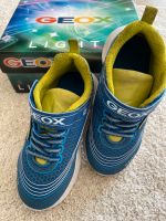 Sneaker Halbschuhe von Geox Kids Gr. 28 blau/grün Mecklenburg-Vorpommern - Neu Kaliß Vorschau