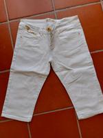 AMISU Stretchjeans Gr. 30 weiß 3/4lang Jeans Hose Bayern - Forstinning Vorschau