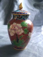 China Alte Feine Cloisonne Deckel Dose Vase Asiatika Emaille Mecklenburg-Vorpommern - Schönwalde (Vorpommern) Vorschau