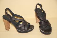 High Heels Sandalen TOMMY HILFIGER Gr. 38 echtes Leder blau Niedersachsen - Jork Vorschau