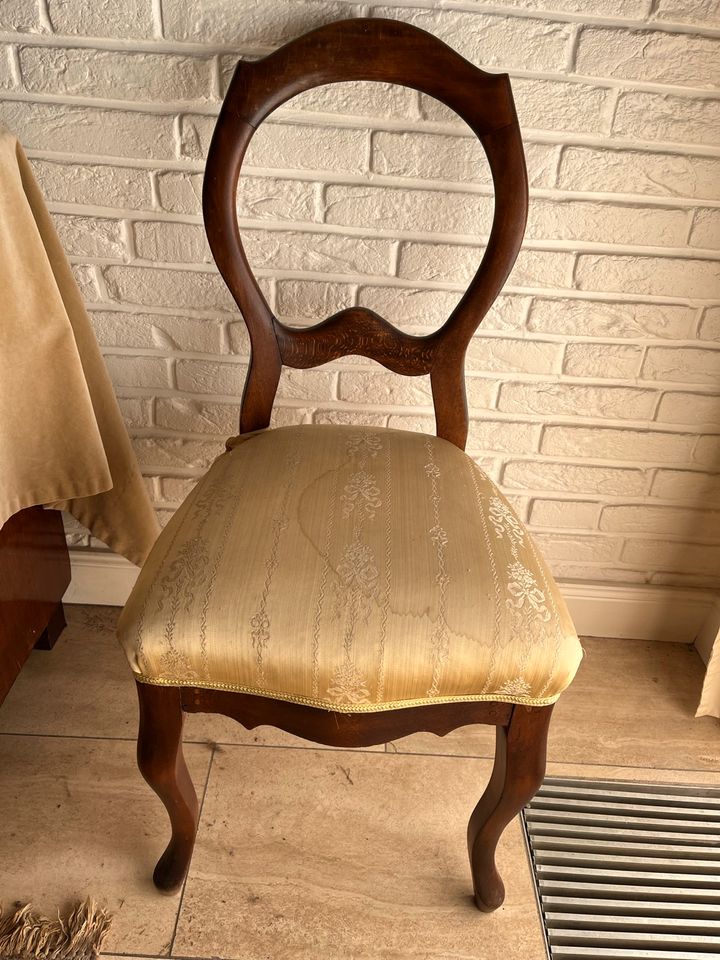Stuhl Stühle antik alt Biedermeier Louis Philippe Wiener Barock in Quickborn