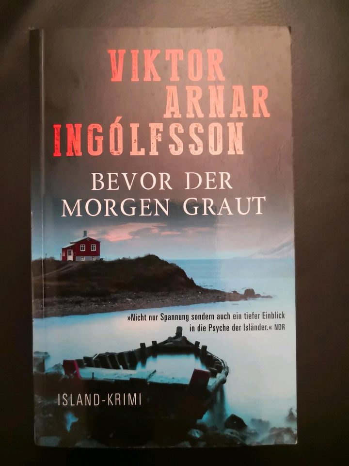 Viktor Arnar Ingolfsson - Bevor der Morgen graut * Roman * in Kamp-Lintfort