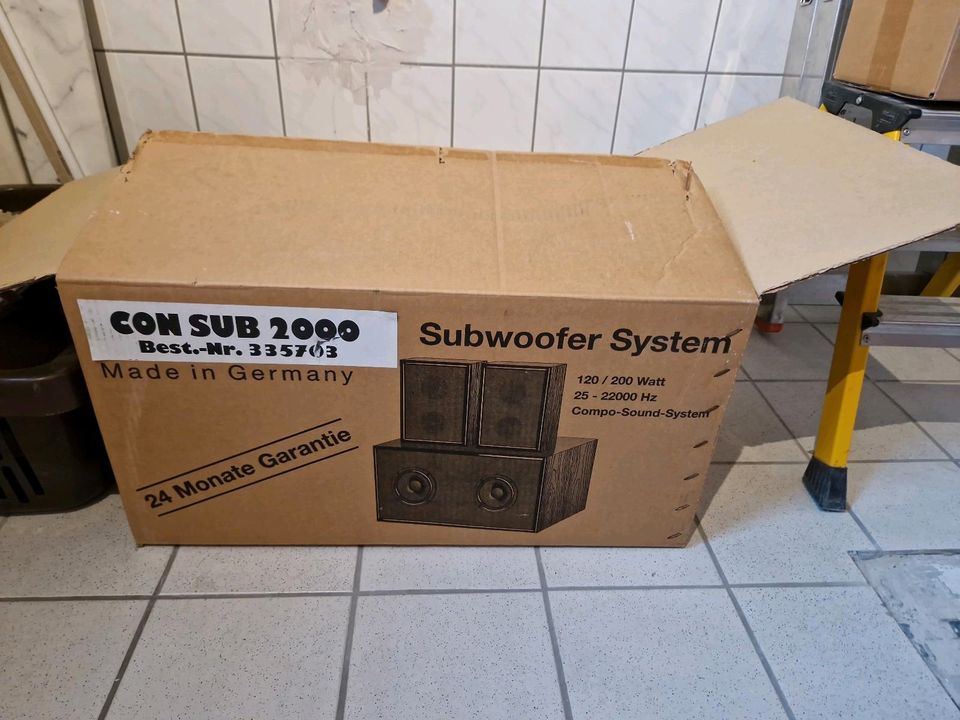 Neuer Subwoofer! in Stuttgart