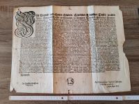 Proklamation Kaiser Leopold I. Österreich von 1661 Türkenkriege Bayern - Rosenheim Vorschau