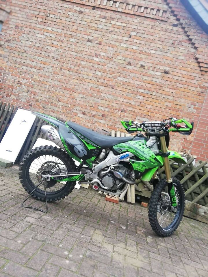 Kawasaki KX KXF 125 250 450 500 Dekor Aufkleber individuell in Pöttmes