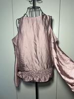 Damen bershka Oberteil Satin Schöne Farbe Größe S Schulterfrei Bayern - Augsburg Vorschau