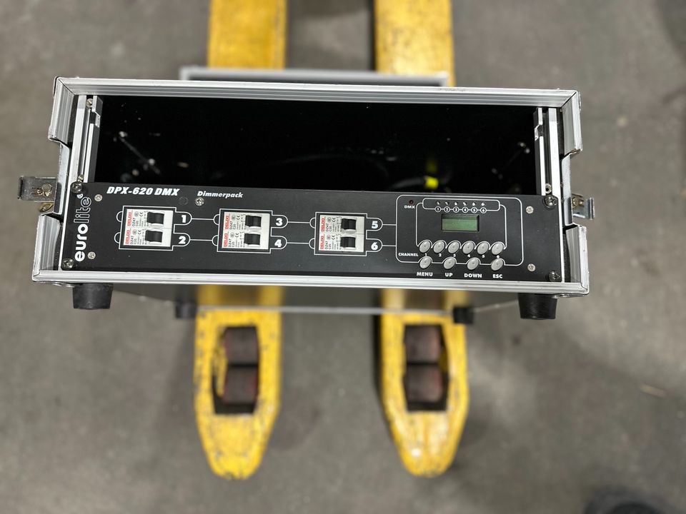 Eurolite Dimmerpack DPX 620 DMX im Case in Krefeld