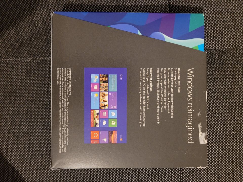 Windows 8 Pro Upgrade  mit 32 und 64 bit , englisch! in Kiel