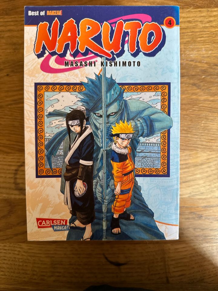 Naruto Manga Band 1-8 in Spenge