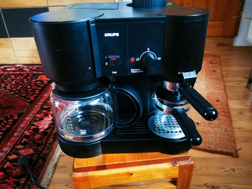 Krups Kaffee+Espressomaschine in Konken