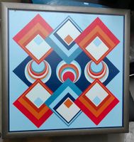 Retro Wandbild gerahmt 65x65 cm Nordrhein-Westfalen - Castrop-Rauxel Vorschau