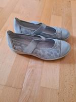 Remonte Ballerina Damenschuh Gr. 37 Klettverschluss silber Bayern - Deggendorf Vorschau
