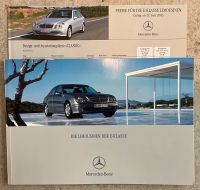 Katalog MERCEDES E-Klasse W211 Preisliste 2003 u. CD Betriebsanl. Nordrhein-Westfalen - Alfter Vorschau