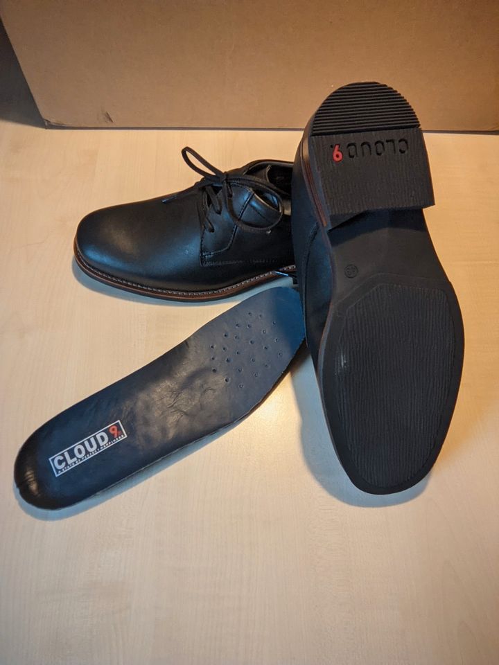 Herrenschuhe schwarz Cloud 9 Gr. 43 -Neu in OVP in Rausdorf