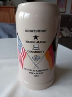 Bierkrug Deutsch-American Volksfest Schweinfurt 1982 Bayern - Kitzingen Vorschau