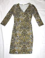 GRÜNE ERDE Jersey-Kleid Wickeloptik Gr. M / 38 - 40 Grüntöne Düsseldorf - Heerdt Vorschau