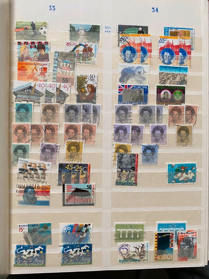 Briefmarken Niederlande 1868 - 2015 gute Sammlung - Kolonien in Cuxhaven